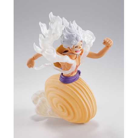 Tamashii Bandai One Piece - Monkey D. Luffy Gear 5 Future Island Egghead - S.H. Figuarts SHF