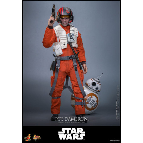 Hot Toys Star Wars: The Force Awakens - POE DAMERON MMS 1/6