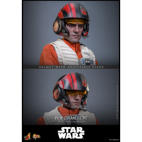Hot Toys Star Wars: The Force Awakens - POE DAMERON MMS 1/6