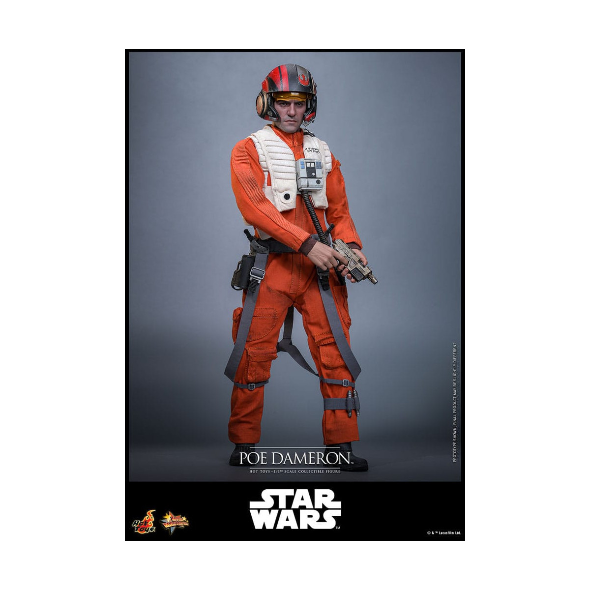 Hot Toys Star Wars: The Force Awakens - POE DAMERON MMS 1/6