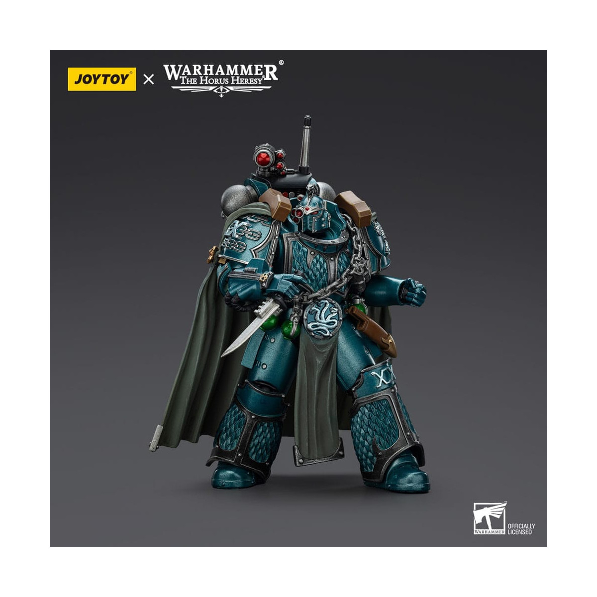 Joytoy - Warhammer - Alpha Legion - Exodus Colui che è molti con fucile di precisione e pugnale di potenza - L'eresia di Horus