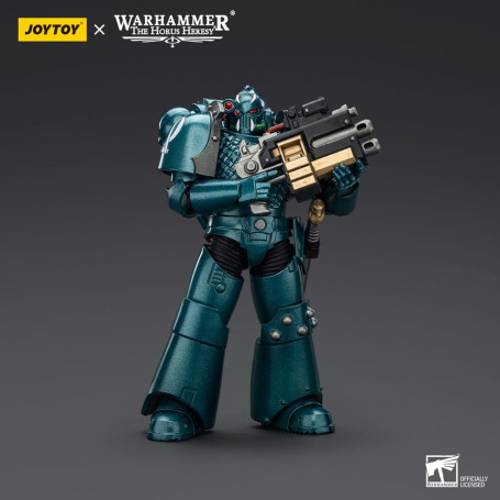 Joytoy - Warhammer - Legione Alfa - Cacciatore di teste con mitragliatrice Banestrike e pugnale di potenza - L'Eresia di Horus