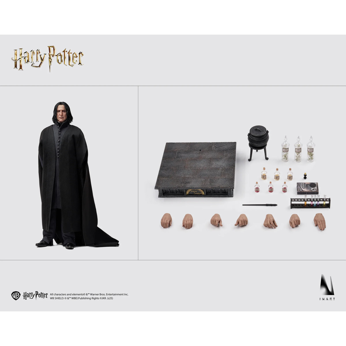 INART - Figura da collezione di Severus Piton in scala 1/6 - Harry Potter