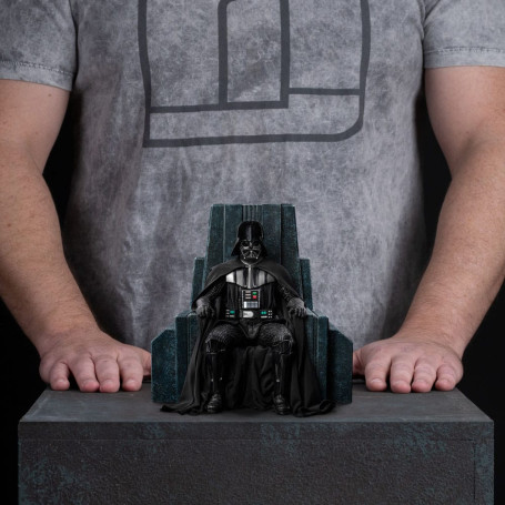 IRON STUDIOS - Darth Vader sul trono in scala 1/10 - Star Wars: Obi-Wan Kenobi