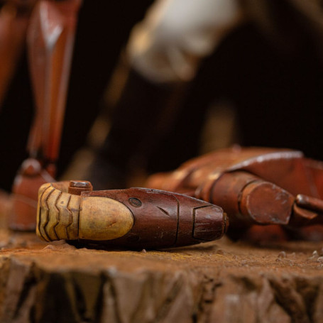 IRON STUDIOS - Mace Windu in scala artistica 1/10 - Star Wars: Attacco dei Cloni