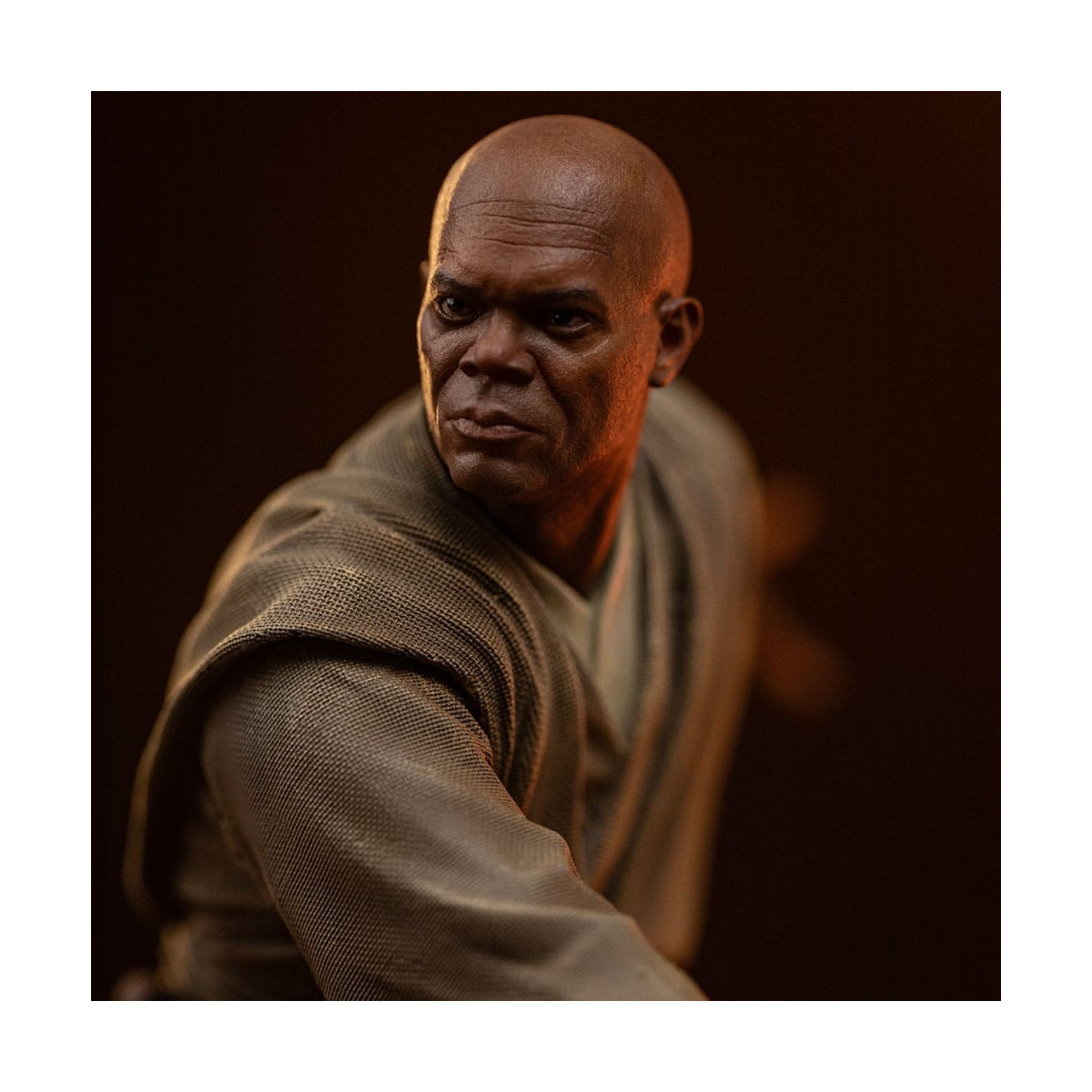 IRON STUDIOS - Mace Windu in scala artistica 1/10 - Star Wars: Attacco dei Cloni