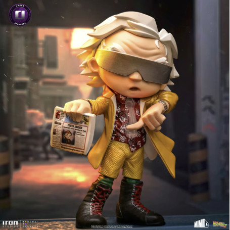 Iron Studios - Doc Brown Ritorno al futuro 2 Evento esclusivo - Mini Co.