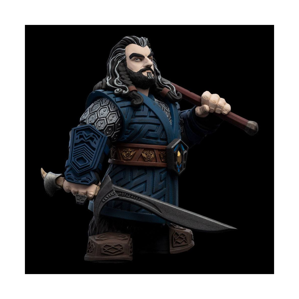 Statua Weta in vinile Lo Hobbit Mini Epics Thorin Oakenshield Edizione Limitata - Quercia Ecu.