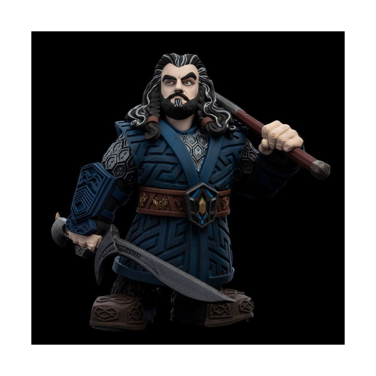 Statua Weta in vinile Lo Hobbit Mini Epics Thorin Oakenshield Edizione Limitata - Quercia Ecu.