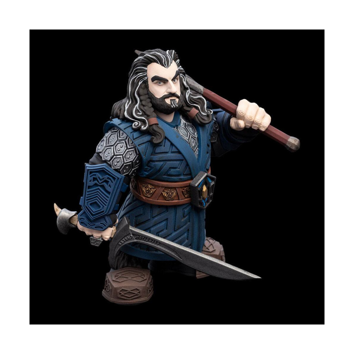 Statua Weta in vinile Lo Hobbit Mini Epics Thorin Oakenshield Edizione Limitata - Quercia Ecu.