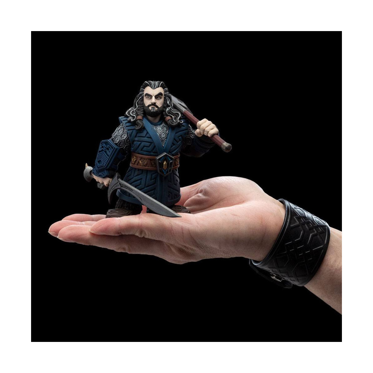 Statua Weta in vinile Lo Hobbit Mini Epics Thorin Oakenshield Edizione Limitata - Quercia Ecu.