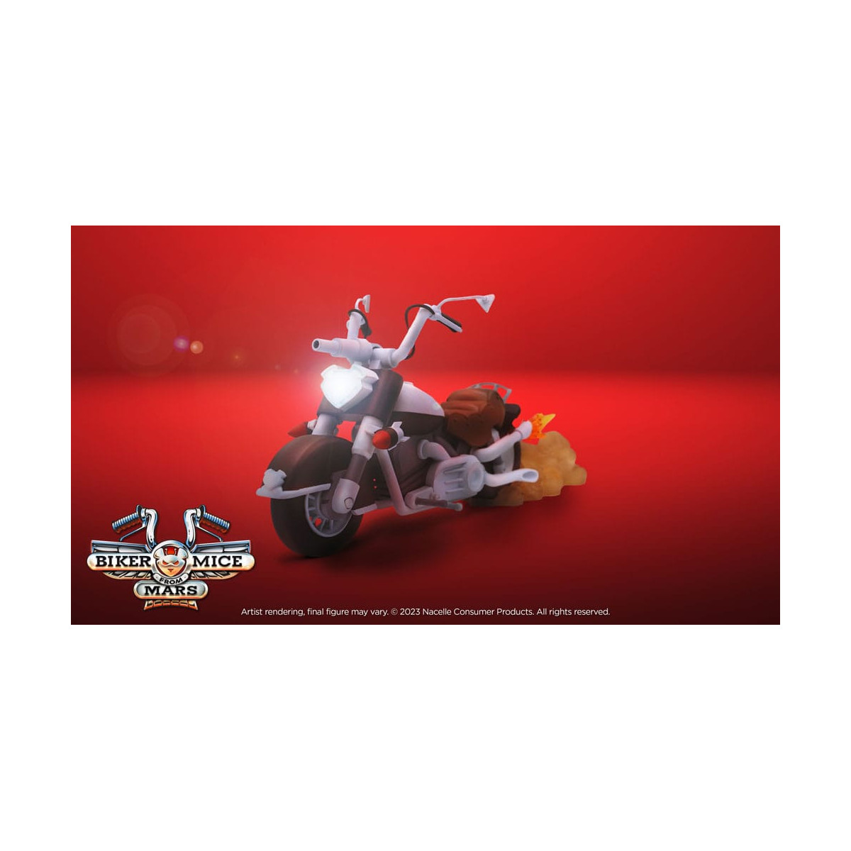 Nacelle - Les Motards de l'espace - La Monster Bike marziana di Throttle - Topi motociclisti da Marte