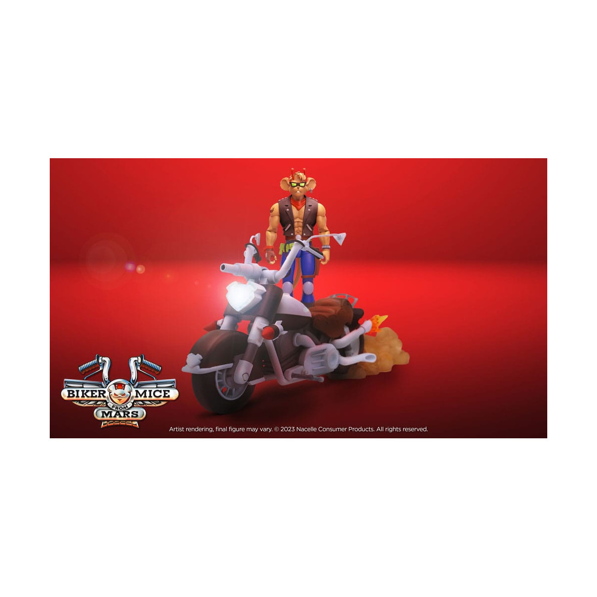 Nacelle - Les Motards de l'espace - La Monster Bike marziana di Throttle - Topi motociclisti da Marte