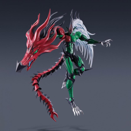Bandai Tamashii - SHM Monster Arts - Elemental Hero Flame Wingman - Firebird Man, Elemental Hero - Yu Gi Oh!