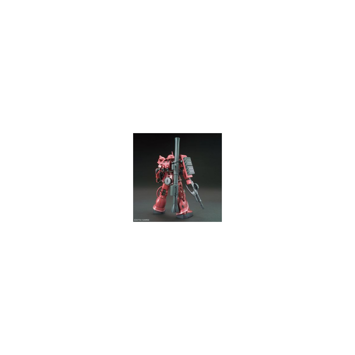 Bandai - Gunpla - Gundam 1/144 HG The Origin - MS-06S ZAKU II RED COMET VER. - Mobile Suit Gundam
