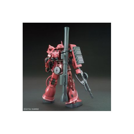 Bandai - Gunpla - Gundam 1/144 HG The Origin - MS-06S ZAKU II RED COMET VER. - Mobile Suit Gundam