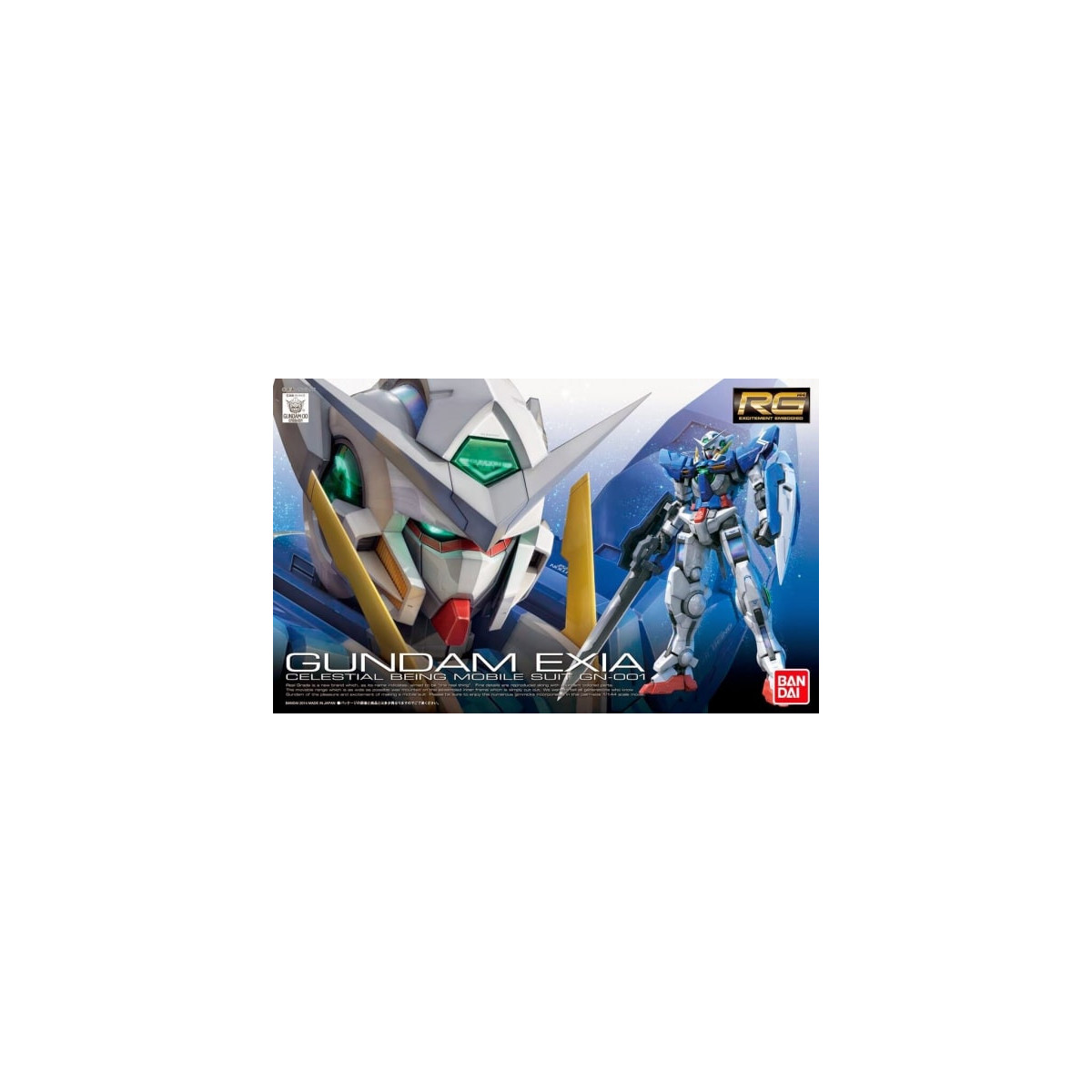 Bandai - Gunpla - 1/144 RG - GN-001 Gundam Exia - Mobile Suit Gundam 00