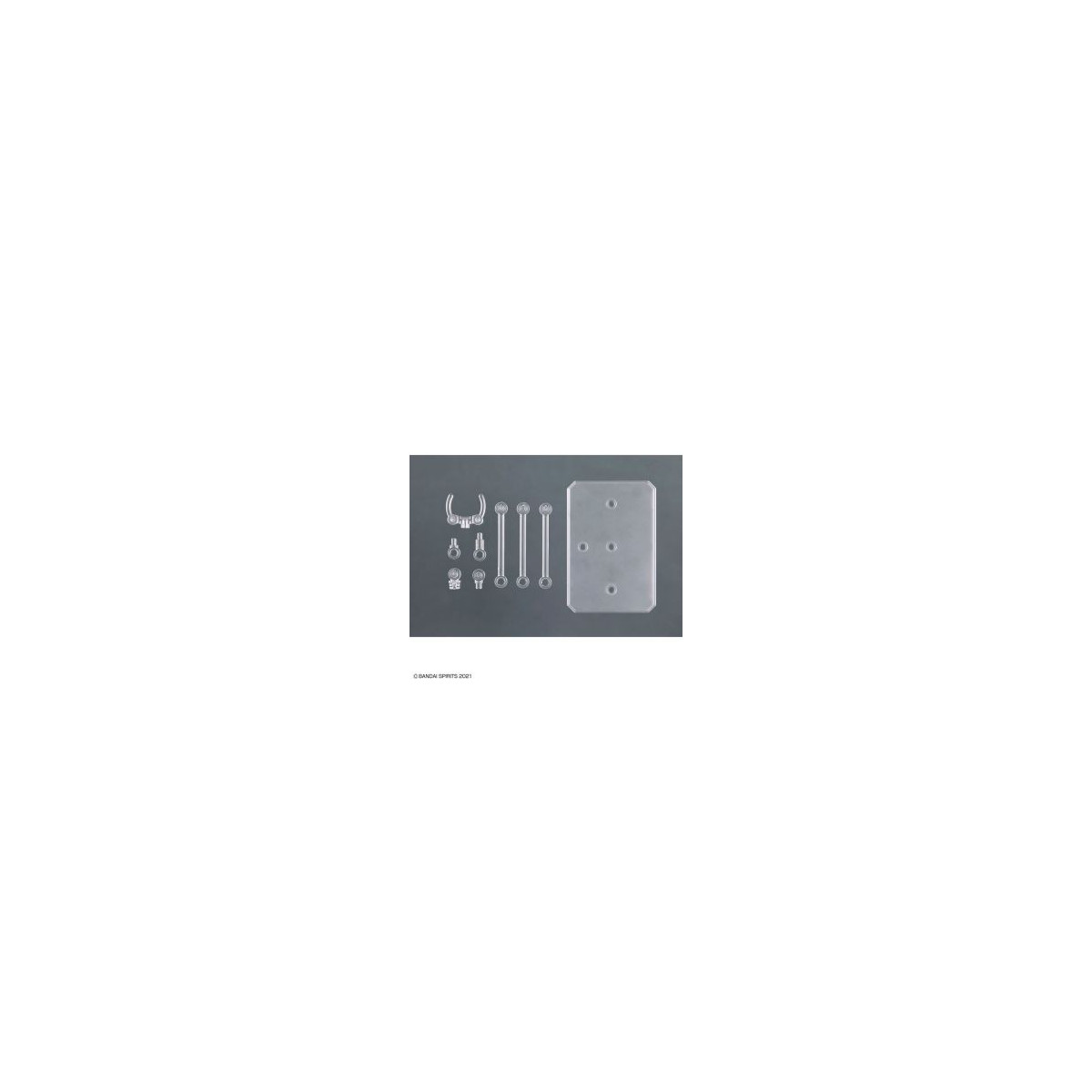 Bandai - Gunpla - Gundam Action Base 6 Clear (1/144) set di 2