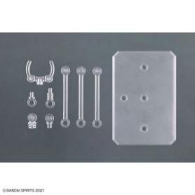 Bandai - Gunpla - Gundam Action Base 6 Clear (1/144) set di 2
