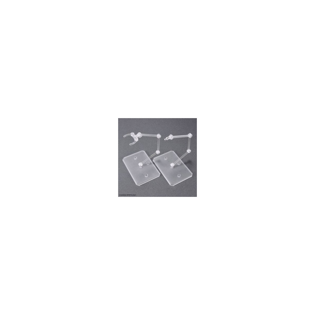 Bandai - Gunpla - Gundam Action Base 6 Clear (1/144) set di 2