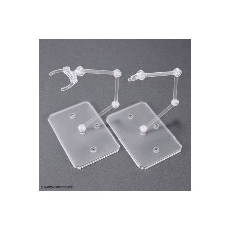 Bandai - Gunpla - Gundam Action Base 6 Clear (1/144) set di 2