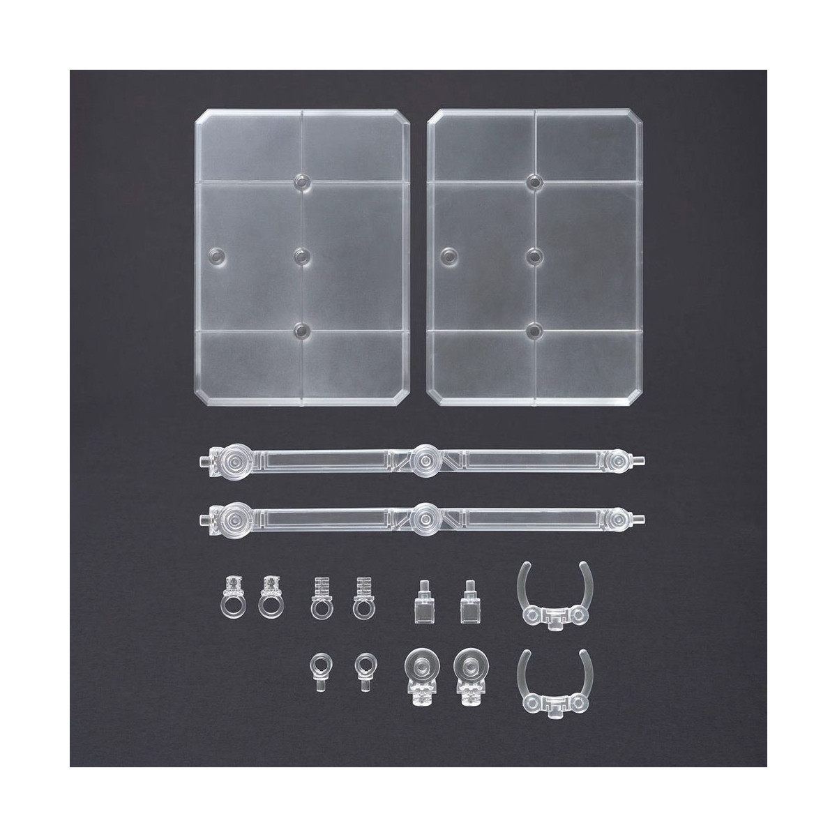 Bandai - Gunpla - Gundam Action Base 7 Clear (1/144) set di 2