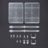 Bandai - Gunpla - Gundam Action Base 7 Clear (1/144) set di 2