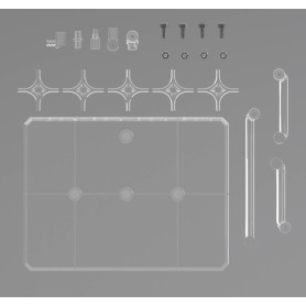 Bandai - Gunpla - Gundam Action Base 8 Clear (1/100)