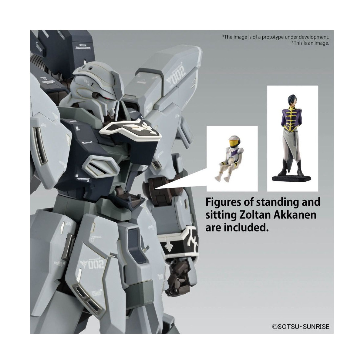 Bandai - Gunpla - 1/100 MG - MSN-06S-2 Sinanju Stein (versione narrativa) Ver. KA - Mobile Suit Gundam Unicorn