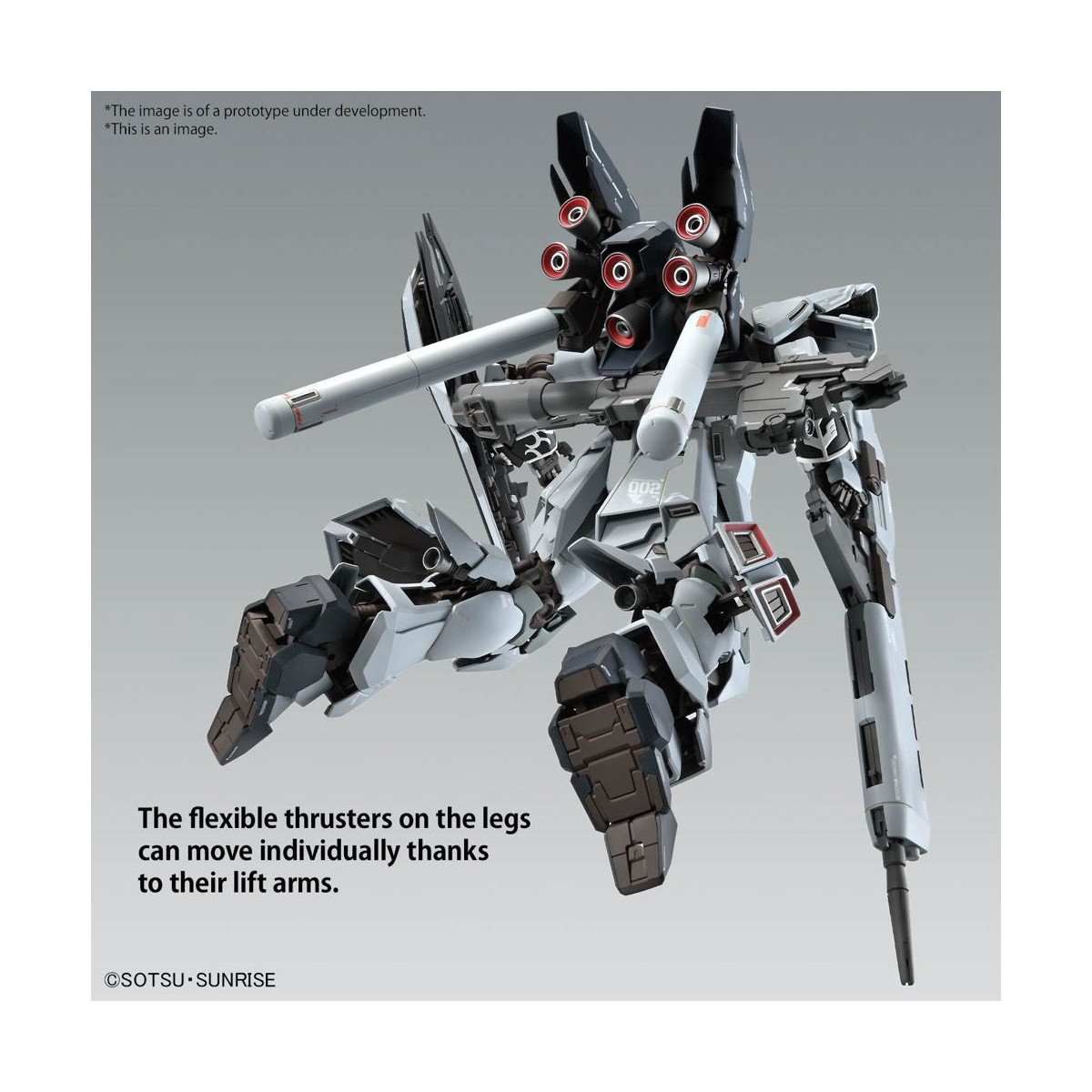Bandai - Gunpla - 1/100 MG - MSN-06S-2 Sinanju Stein (versione narrativa) Ver. KA - Mobile Suit Gundam Unicorn