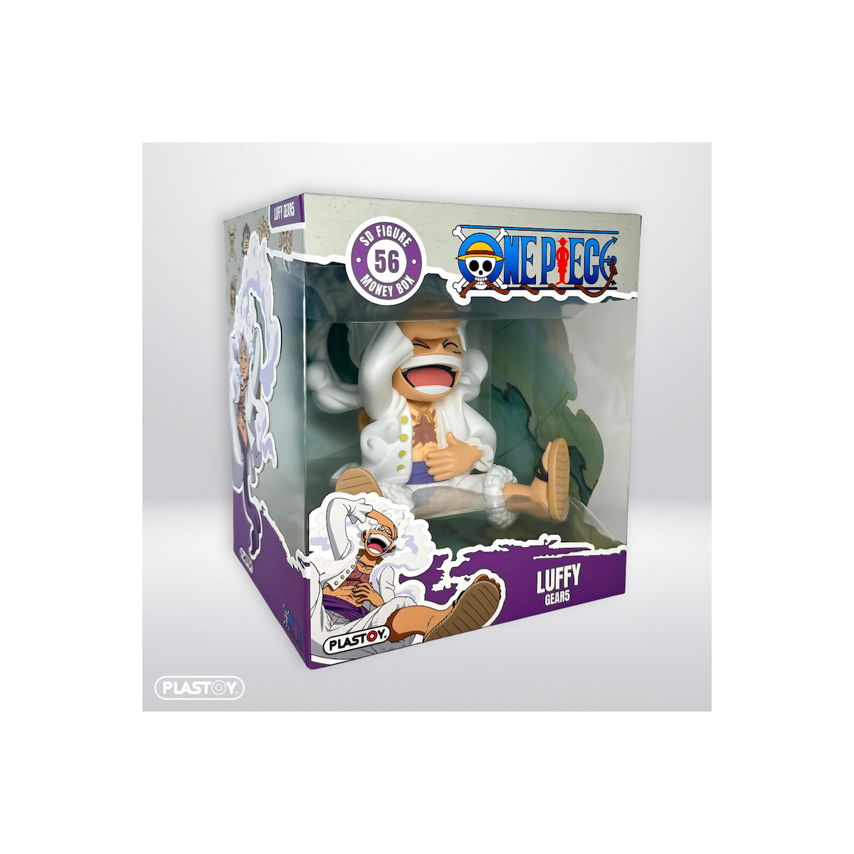 Plastoy - Salvadanaio Luffy Gear 5 - One Piece