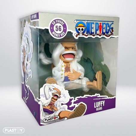 Plastoy - Salvadanaio Luffy Gear 5 - One Piece