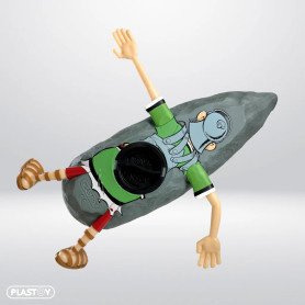 Salvadanaio Plastoy Asterix - IDÉFIX ET LE ROMAIN ÉCRASÉ