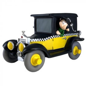 Plastoy Tirelire Gaston Lagaffe - Gaston Lagaffe e il suo Taxi Fiat 509