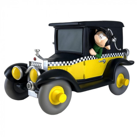 Plastoy Tirelire Gaston Lagaffe - Gaston Lagaffe e il suo Taxi Fiat 509