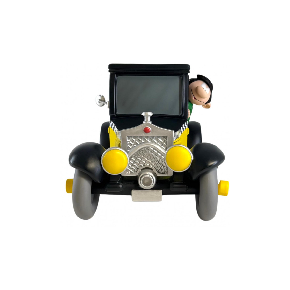 Plastoy Tirelire Gaston Lagaffe - Gaston Lagaffe e il suo Taxi Fiat 509