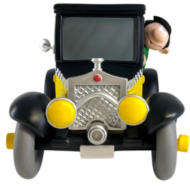 Plastoy Tirelire Gaston Lagaffe - Gaston Lagaffe e il suo Taxi Fiat 509