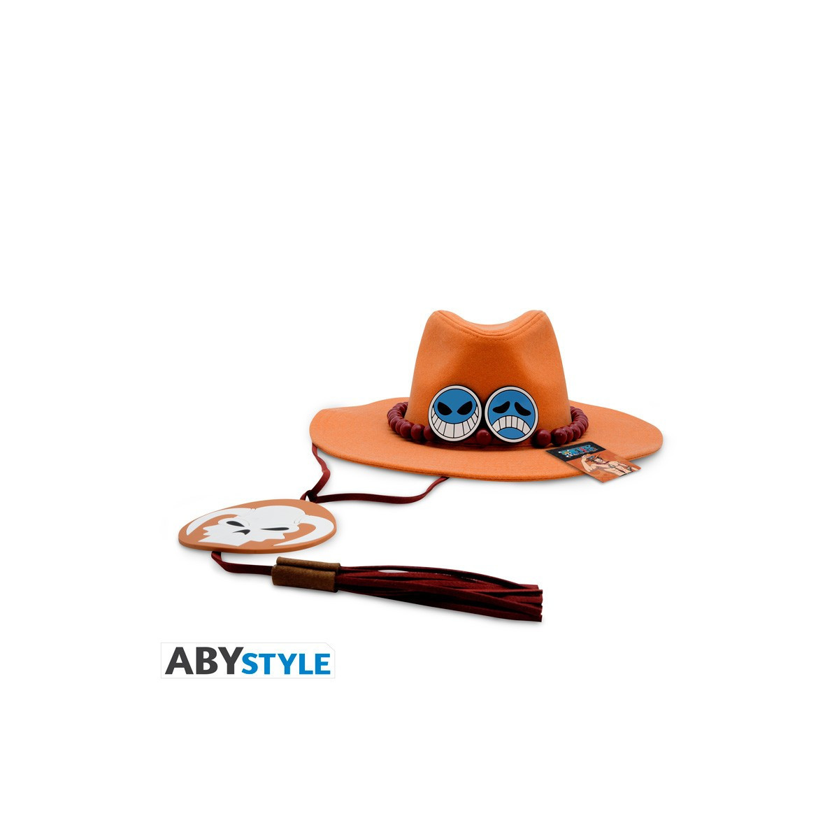 ABYstyle - ONE PIECE - Cappello Replica - Portgas D. Ace - Taglia Adulto
