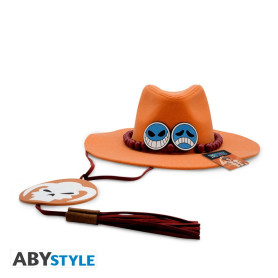 ABYstyle - ONE PIECE - Cappello Replica - Portgas D. Ace - Taglia Adulto
