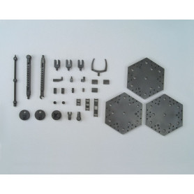 Bandai - Gunpla - Gundam Action Base 4 Nero (1/100)