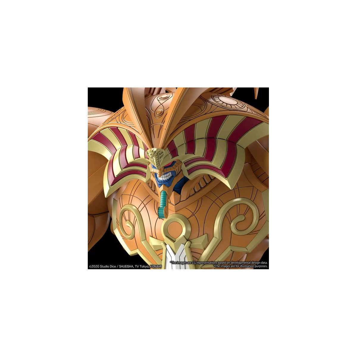 Bandai Yu-Gi-Oh figura Rise Standard Amplificata - Il leggendario Exodia Incarnato
