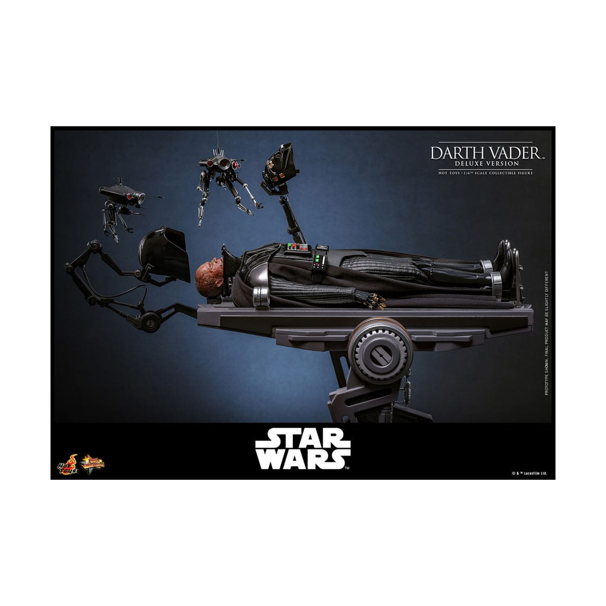 Hot toys Star Wars: Darth Vader Versione Deluxe MMS 1/6 - Episodio III: La vendetta dei Sith