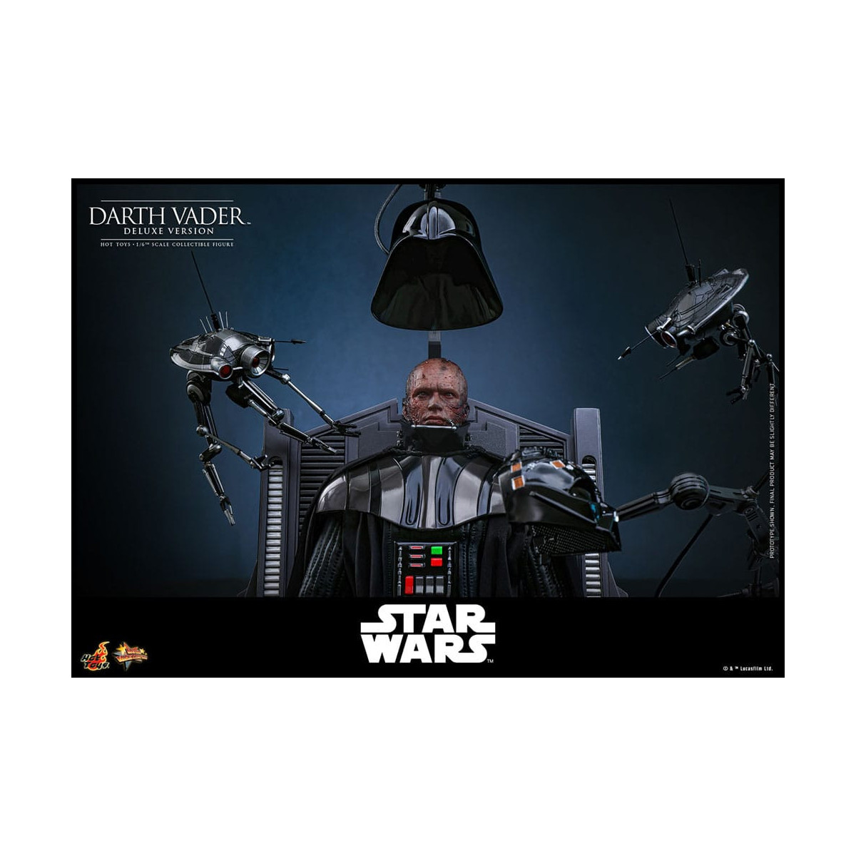 Hot toys Star Wars: Darth Vader Versione Deluxe MMS 1/6 - Episodio III: La vendetta dei Sith