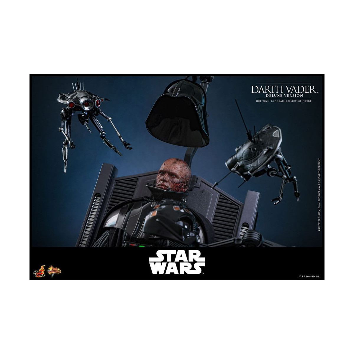 Hot toys Star Wars: Darth Vader Versione Deluxe MMS 1/6 - Episodio III: La vendetta dei Sith