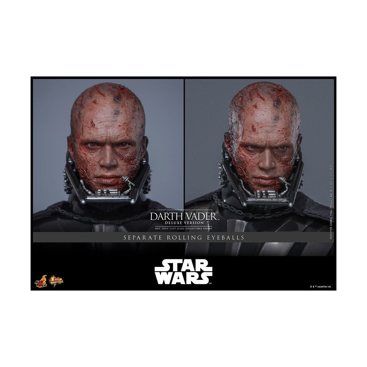 Hot toys Star Wars: Darth Vader Versione Deluxe MMS 1/6 - Episodio III: La vendetta dei Sith