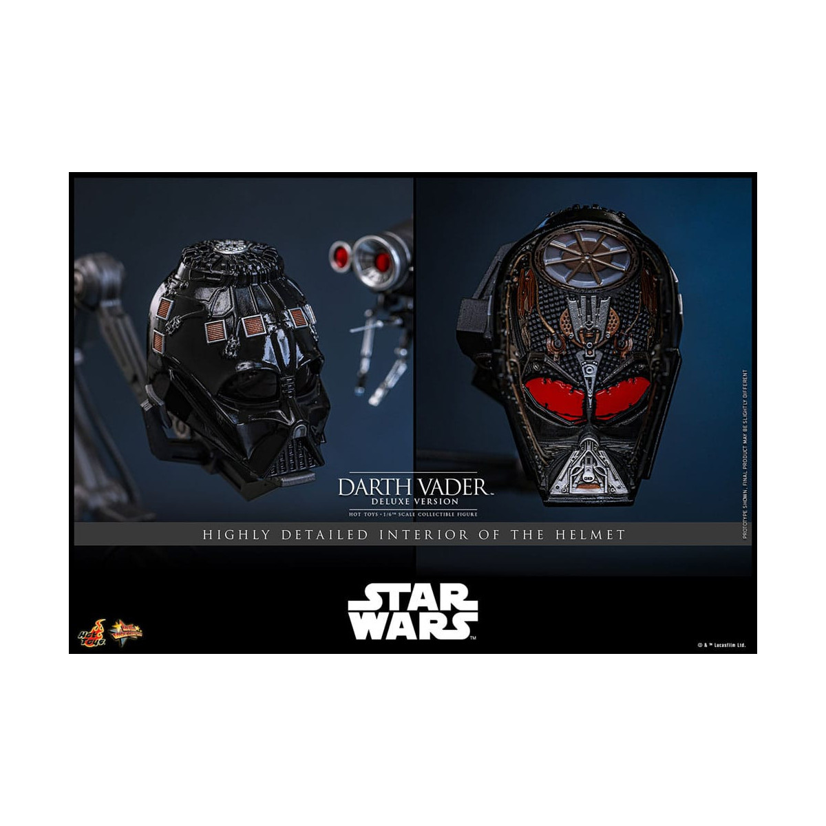 Hot toys Star Wars: Darth Vader Versione Deluxe MMS 1/6 - Episodio III: La vendetta dei Sith