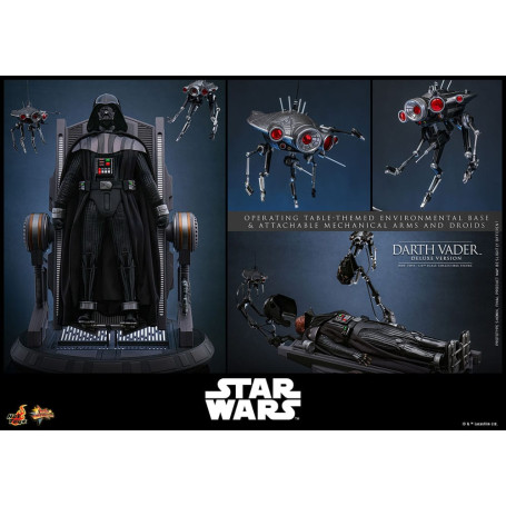 Hot toys Star Wars: Darth Vader Versione Deluxe MMS 1/6 - Episodio III: La vendetta dei Sith