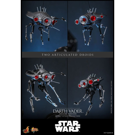 Hot toys Star Wars: Darth Vader Versione Deluxe MMS 1/6 - Episodio III: La vendetta dei Sith