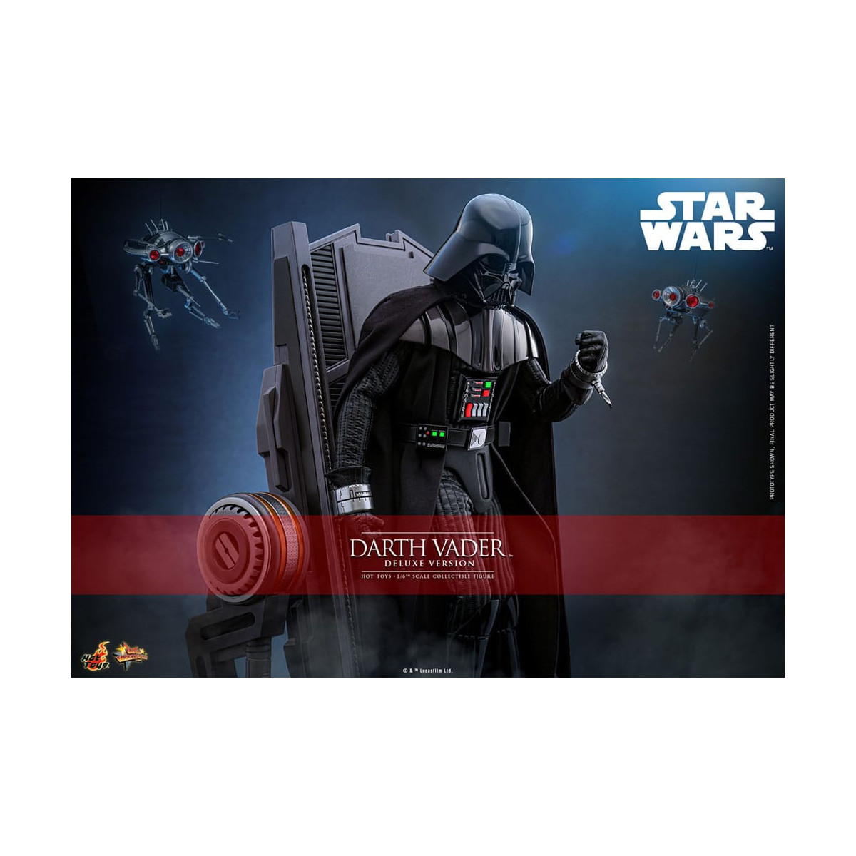 Hot toys Star Wars: Darth Vader Versione Deluxe MMS 1/6 - Episodio III: La vendetta dei Sith
