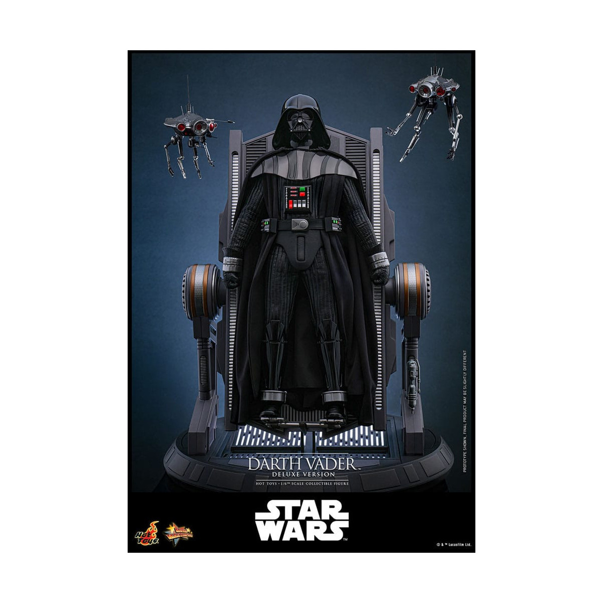 Hot toys Star Wars: Darth Vader Versione Deluxe MMS 1/6 - Episodio III: La vendetta dei Sith